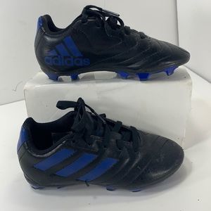 Adidas soccer cleat sz11girls boys kids Blue black